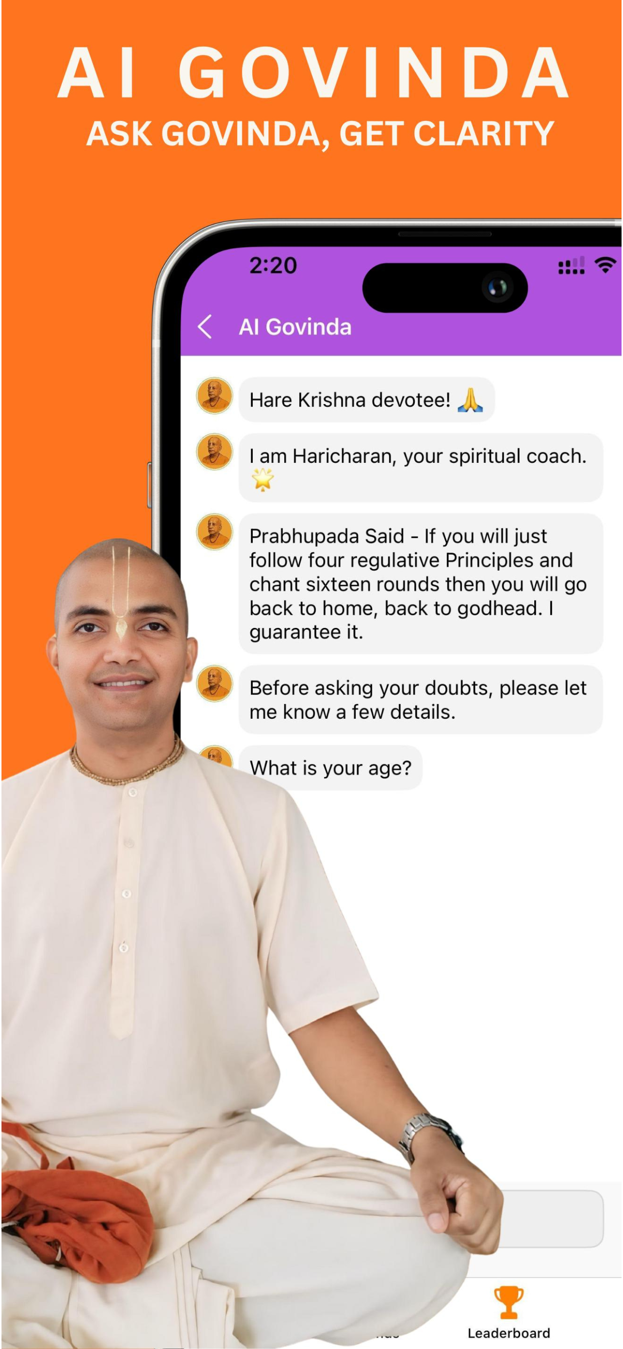 AI Spiritual Companion Chat