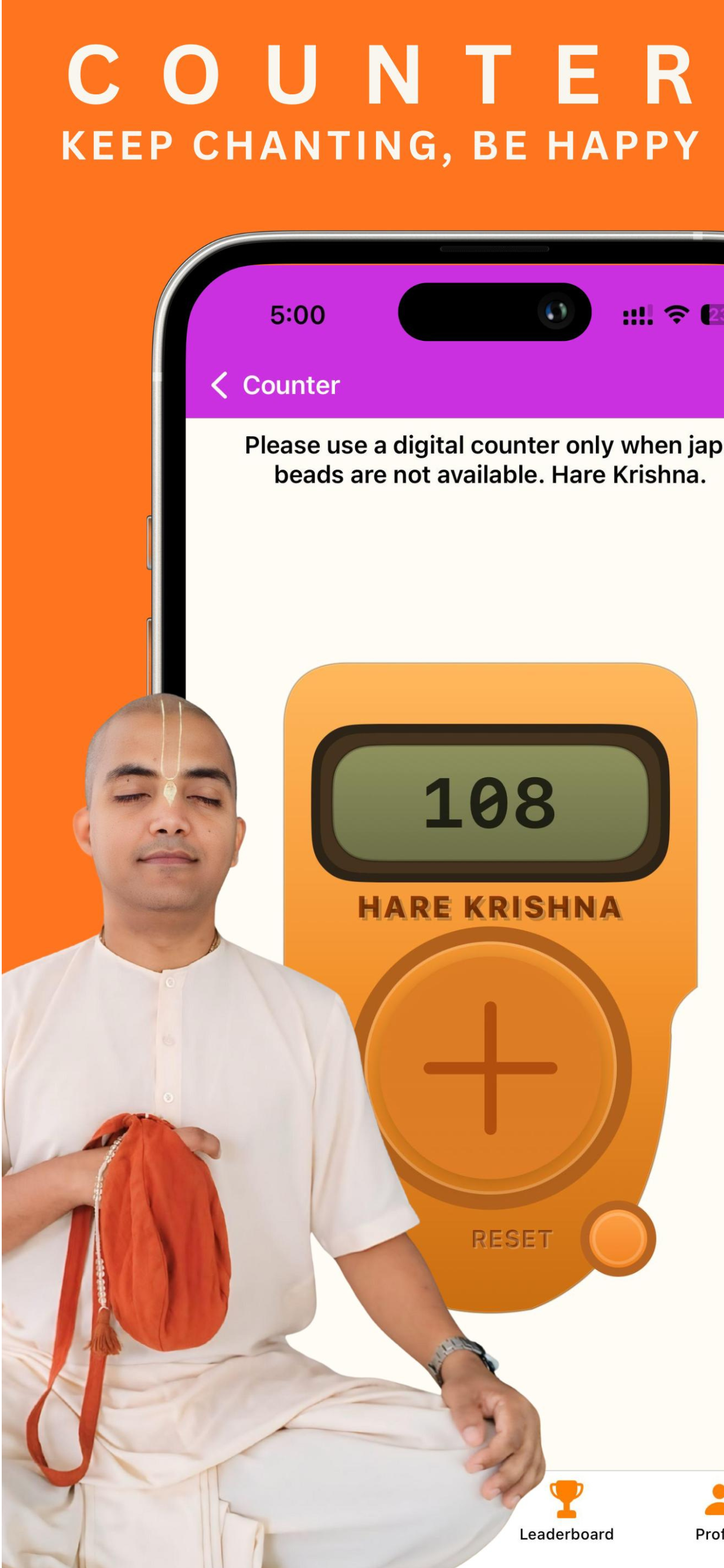 Digital Japa chanting counter