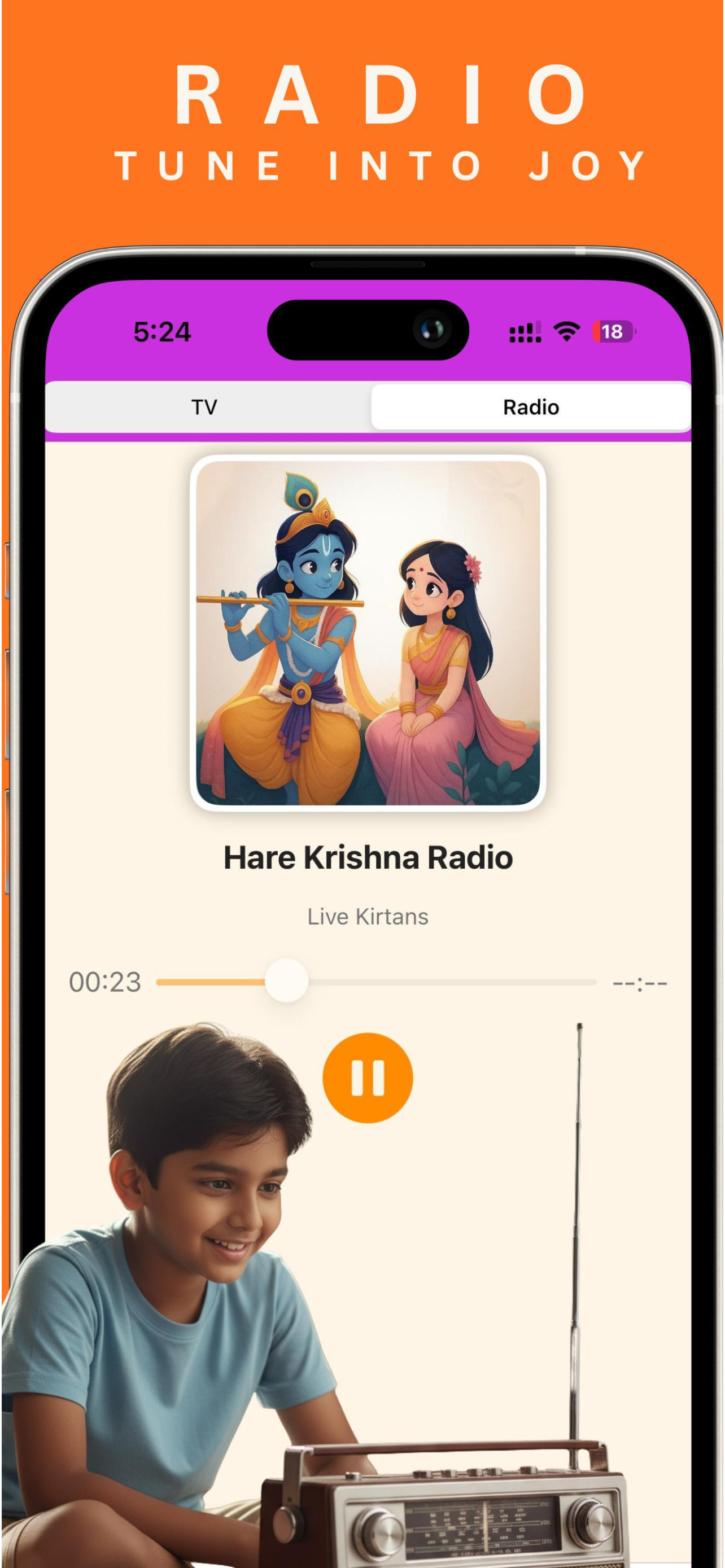 Live Hare Krishna Radio